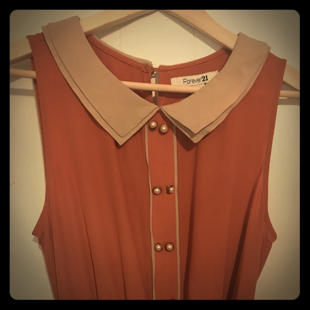 Peter Pan collared dress